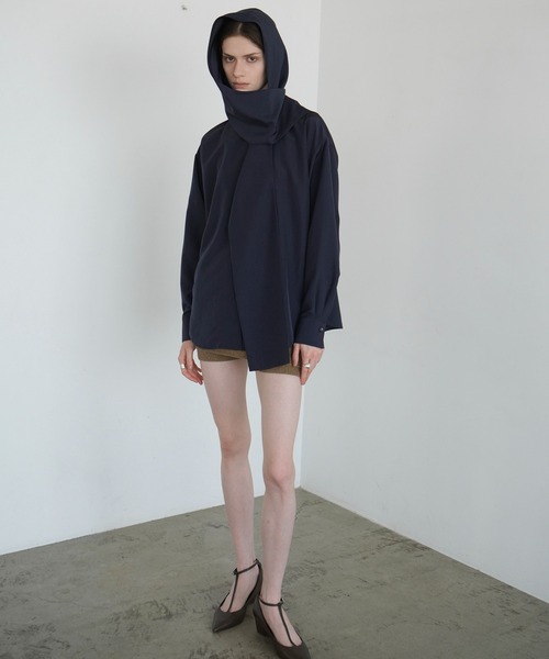 CLANE（クラネ）の「BOW TIE HOODIE SHIRT（シャツ/ブラウス）」 - WEAR