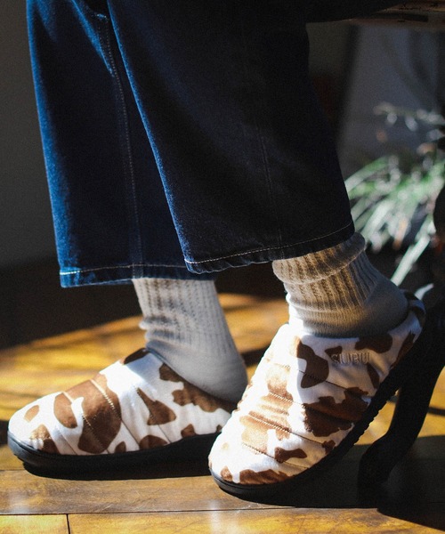 SUBU（スブ）の「SUBU × bPr BEAMS / 別注 フェイクファー サンダル