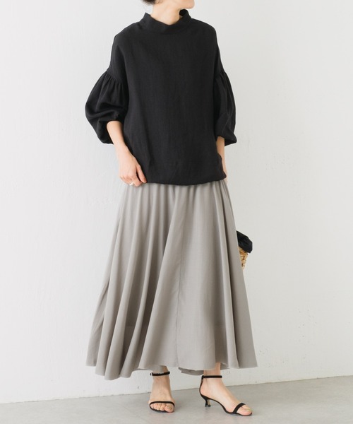 BEARDSLEY（ビアズリー）の「《ビアズリー》後ろボタン袖パフリネン