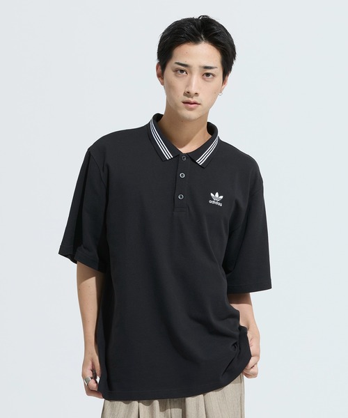 セール】アディダス アディカラー ルーズフィット ポロシャツ