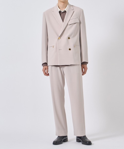 CULLNI（クルニ）の「〈別注〉DOUBLE BLEAST JACKET/シワになりにくい