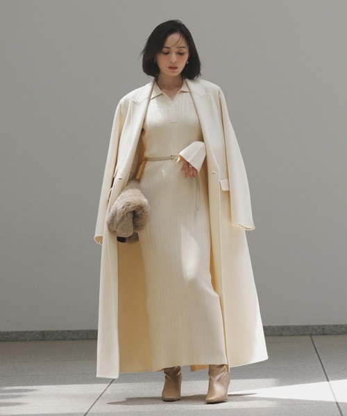 anuans（アニュアンス）の「リバーロングダブルポケットチェスター