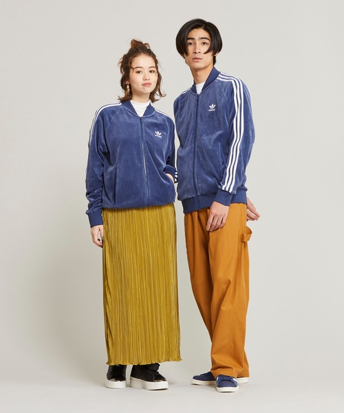 adidas（アディダス）の「ベロア トラックジャケット / アディダス