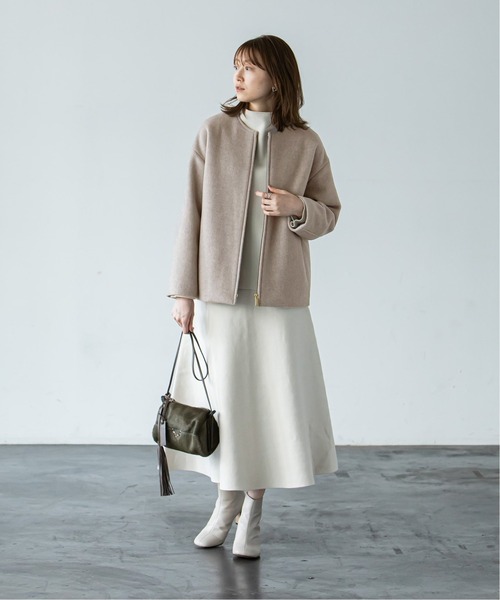 Noble（ノーブル）の「MTRカラーレスジップショートコート◇（ノー