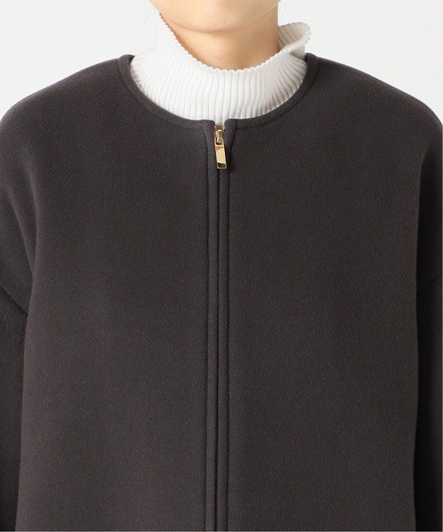 Noble（ノーブル）の「MTRカラーレスジップショートコート◇（ノー