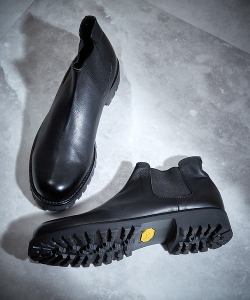 PADRONE パドローネ / SIDE GORE BOOTS [EDGAR] (WATER PROOF LEATHER