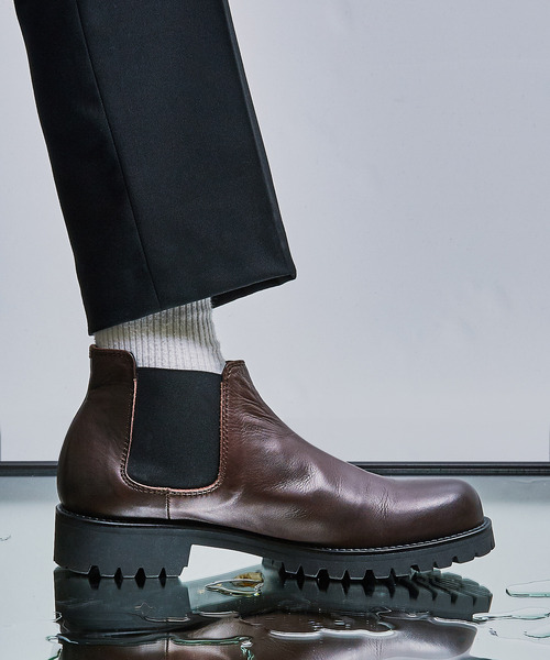 PADRONE（パドローネ）の「PADRONE パドローネ / SIDE GORE BOOTS