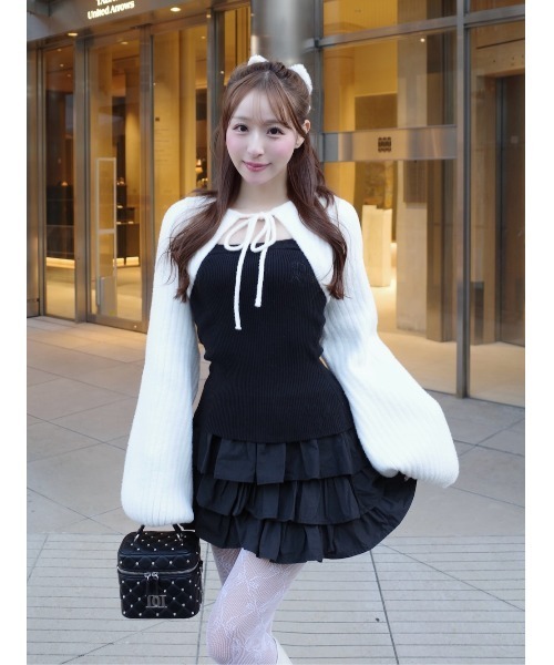 ティアードフリルミニワンピース（ワンピース）｜Darich（ダーリッチ