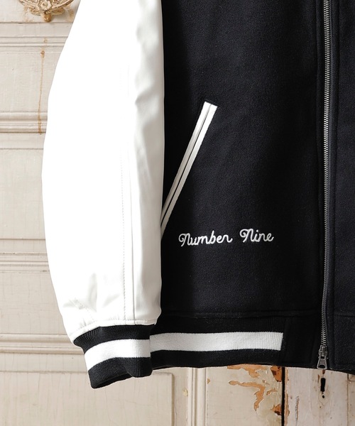 NUMBER (N)INE（ナンバーナイン）の「WOOL RAGLAN STADIUM JACKET-W