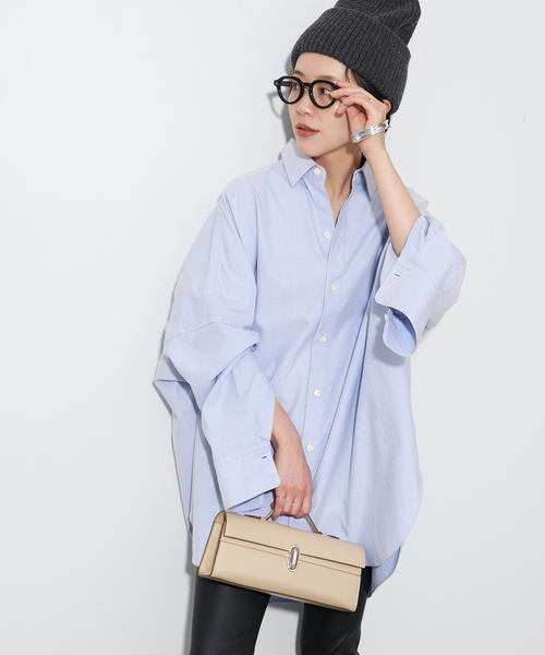 plage（プラージュ）の「《追加》Oxford Long シャツ（シャツ/ブラウス