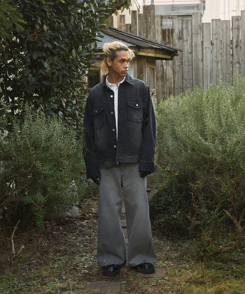GRANCY（グランシー）の「【GRANCY】ZipDesign Buggy DenimPants