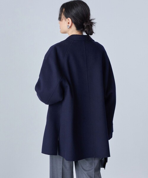 SHIPS（シップス）の「ハミルトン ウール リバー ミディ コート