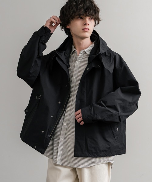 Audience オーディエンス 綿ナイロン高密度ポプリン脱着フード付きM-65