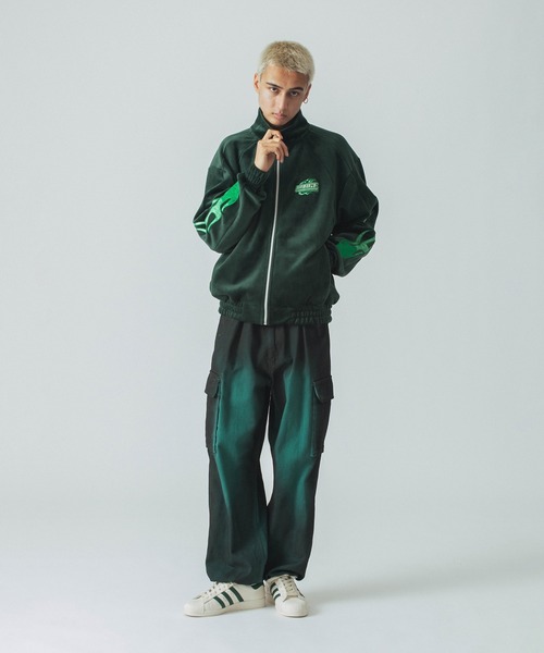 XLARGE（エクストララージ）の「VELOUR TRACK JACKET（ブルゾン）」 - WEAR