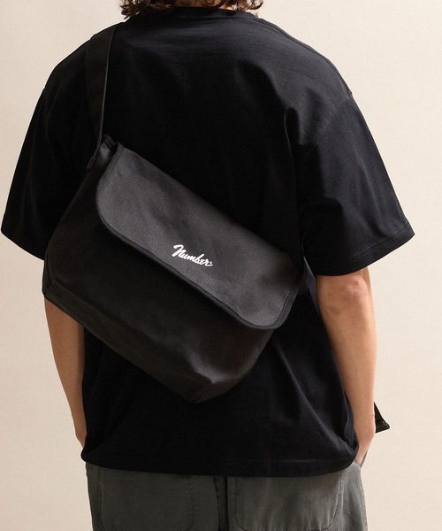 CANVAS 2WAY HANDLE FLAP SHOULDER BAG / SMALL / コットン キャンバス