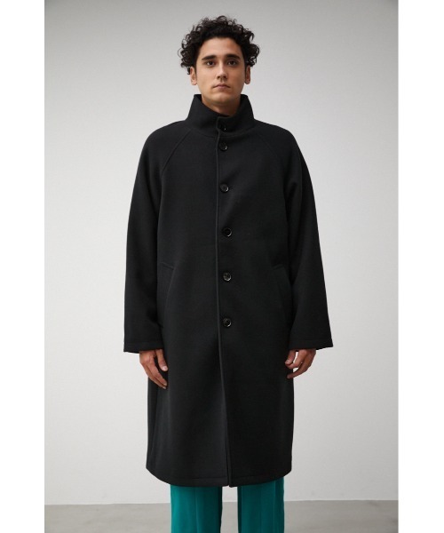 WASHABLE STAND COLLAR COAT/ウォッシャブルスタンドカラーコート