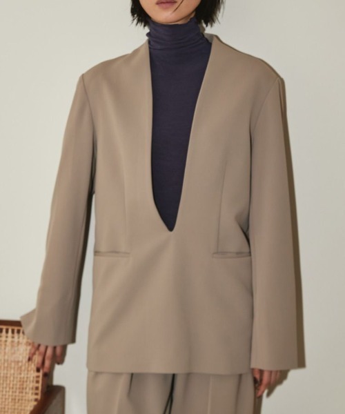 TODAYFUL（トゥデイフル）の「todayful Uneck Pullover Jacket