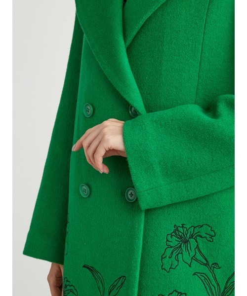 LILY BROWN（リリーブラウン）の「embroideryコクーンコート（その他