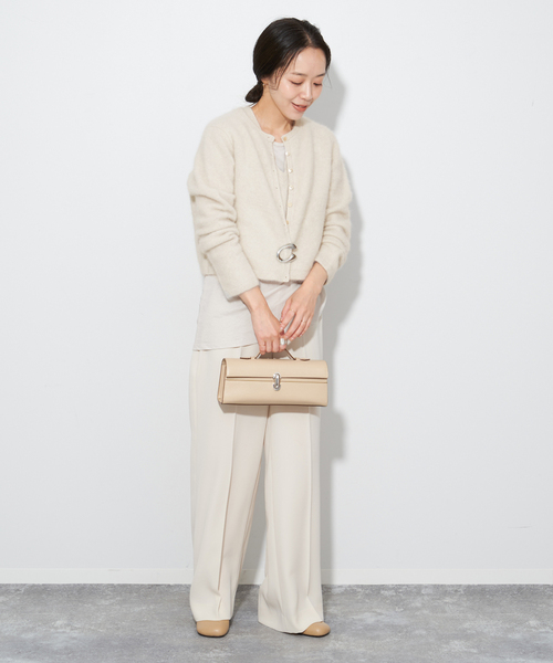 plage（プラージュ）の「Cashmere Mix Fur カーディガン（カーディガン