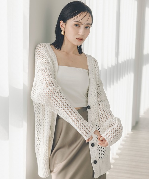 セール】カップインキャミソールベアトップ（キャミソール）｜anuans