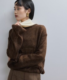 ボリュームスリーブニットプルオーバー」に該当するレディースの