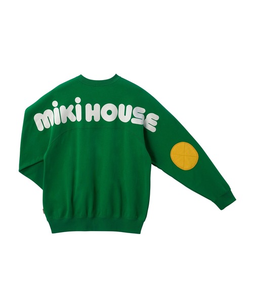 WEB限定】バックロゴトレーナー（大人用）（スウェット）｜MIKI HOUSE