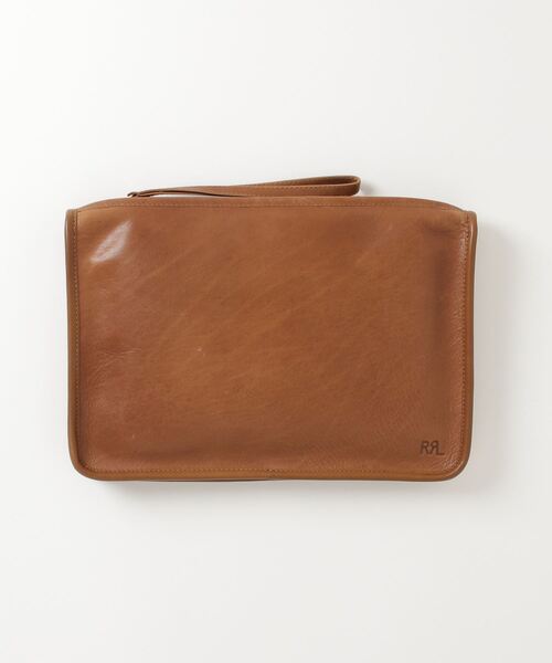 RRL（ダブル アール エル）の「（限定コレクション）レザー ポーチ