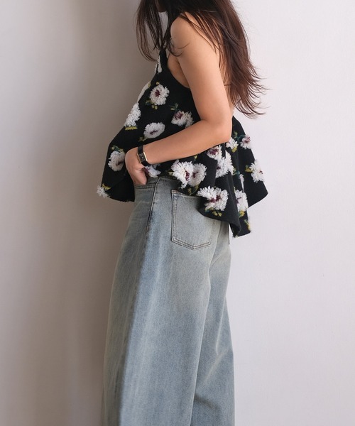 AKTE（アクテ）の「ボアキャミソール（シャツ/ブラウス）」 - WEAR