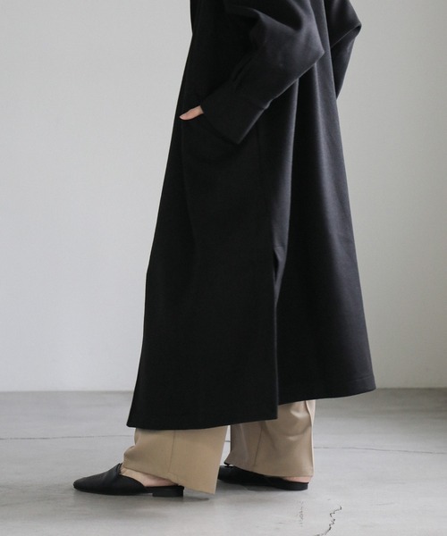 セール】スタンドネックラグランロングコート（その他アウター