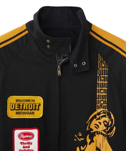 DETROIT ROCK レーシングジャケット（ブルゾン）｜HYSTERIC GLAMOUR