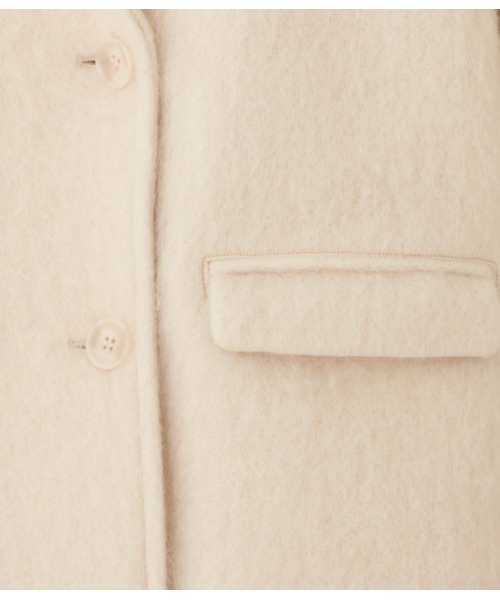 PEACH JOHN（ピーチジョン）の「ダブルシャギーショートコート（ノー