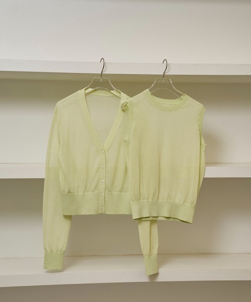 TODAYFUL（トゥデイフル）の「[TODAYFUL × Studio Doe] 2set Sheer