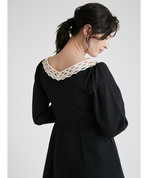 CELFORD（セルフォード）の「カットワークホールガーメントワンピース