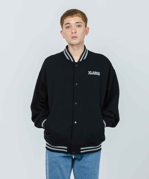 XLARGE（エクストララージ）の「SWEAT VARSITY JACKET（スタジャン