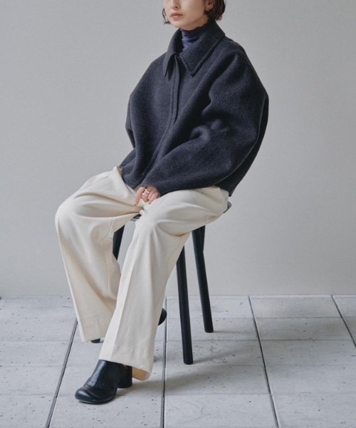 TODAYFUL（トゥデイフル）の「TODAYFUL Wool Zip Blouson ウールジップ