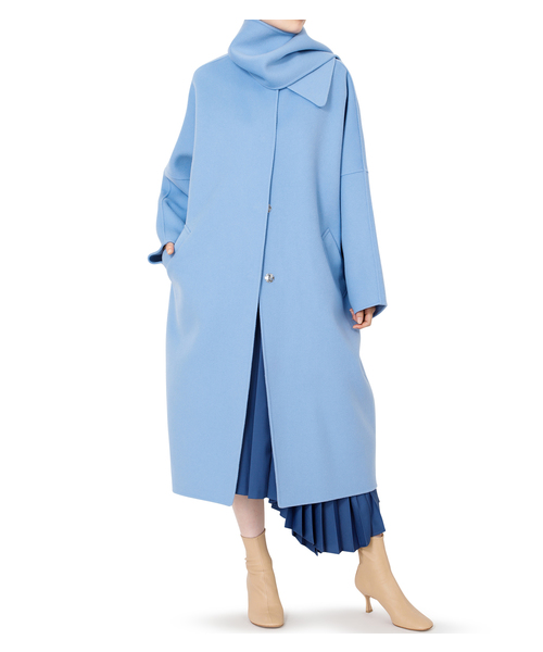 LE CIEL BLEU（ルシェルブルー）の「Double Faced Cape COAT（その他