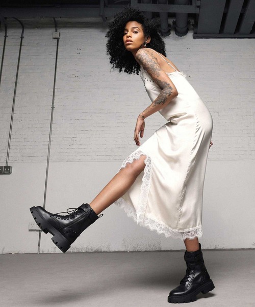 ASH（アッシュ）の「【GENA BIS】スタッズレースアップブーツ（ブーツ