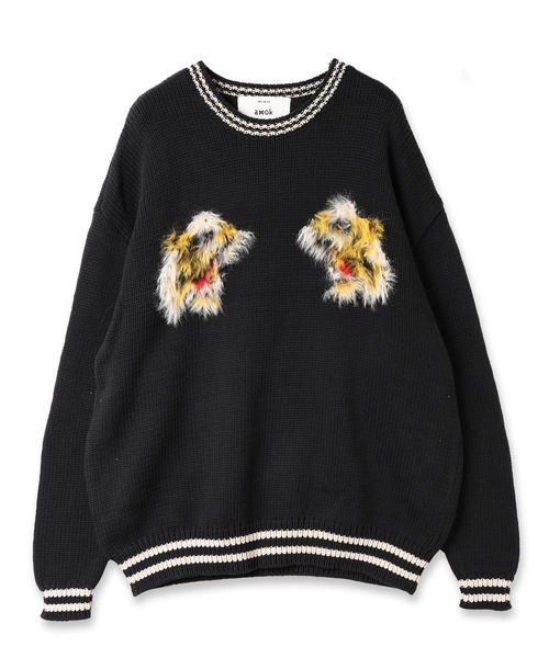 amok（アモク）の「TIGER KNIT（ニット/セーター）」 - WEAR