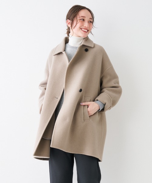 MICA&DEAL（マイカ＆ディール）の「ウールリバーコート（ピーコート