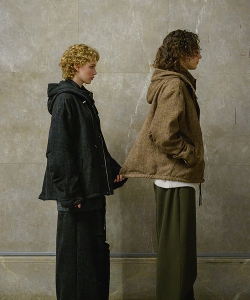 CASPER JOHN（キャスパージョン）の「Boucle short mods coat/ブークレ