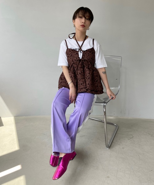 SANSeLF（サンセルフ）の「Se マルチウェイジャガードキャミソール