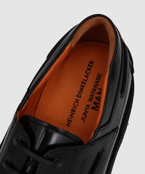 セール】「HEINRICH DINKELACKER」W-NAME MOCCASHINS BLACK（モカシン