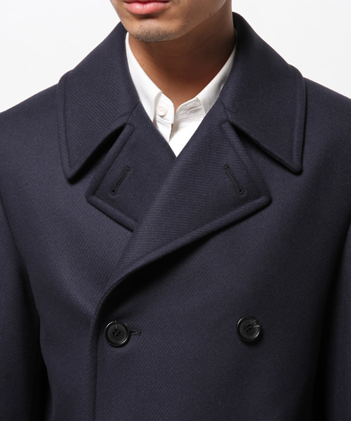 SHIPS（シップス）の「CARRARO: ウール/ナイロン ロング Pコート