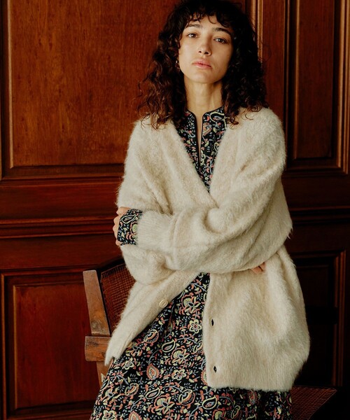 Freada（フリーダ）の「Freada/フリーダ シャギーニットカーディガン