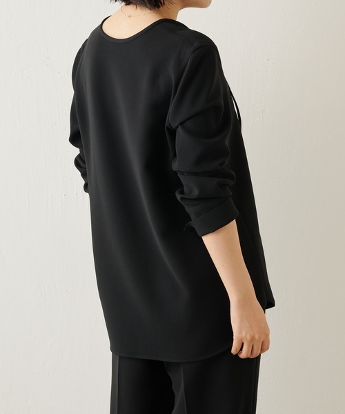 Whim Gazette（ウィムガゼット）の「ダブルクロスプルオーバー（シャツ