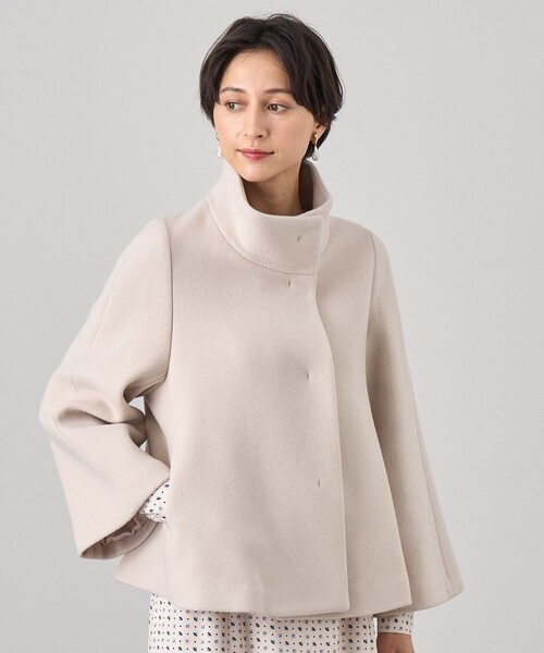 セール】ウールビーバーショートコート（その他アウター）｜ANAYI