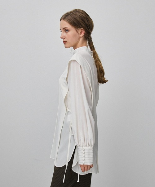 PUBLIC TOKYO（パブリックトウキョウ）の「ステッチバンドカラー