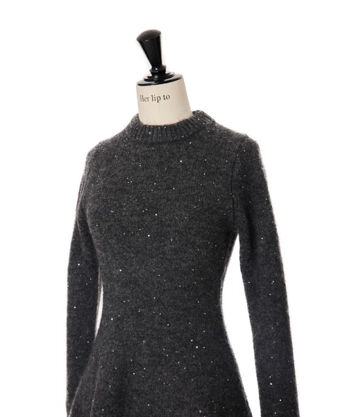 Her lip to（ハーリップトゥー）の「Twinkle Flare Mini Dress