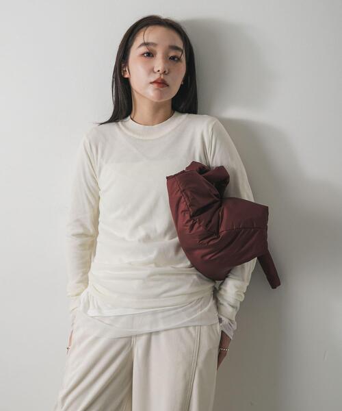 セール】シアーハイネックセーター（ニット/セーター）｜SENSE OF