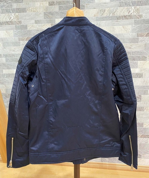 DIESEL（ディーゼル）の「コットンナイロン バイカージャケット「J